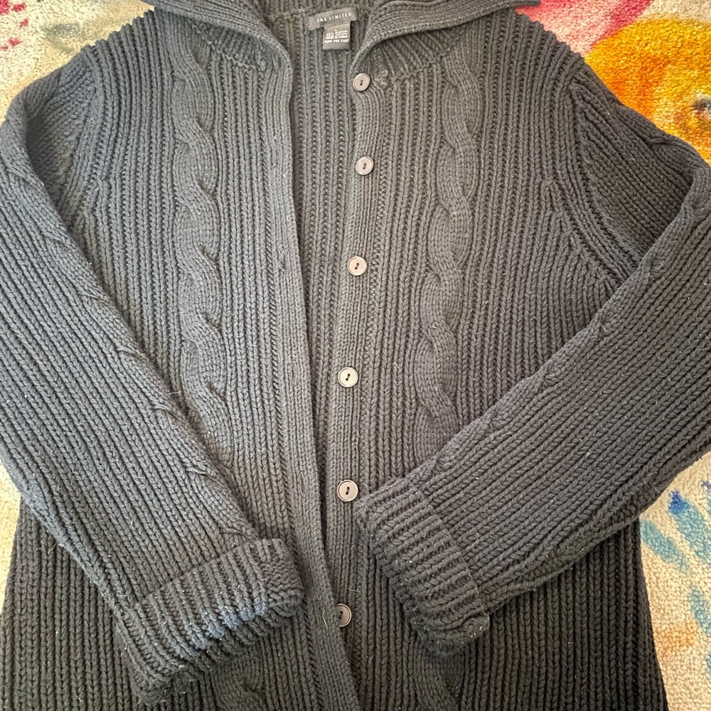 Large sweater, heavy and cozy!